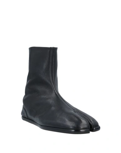 Shop Maison Margiela Ankle Boots In Black