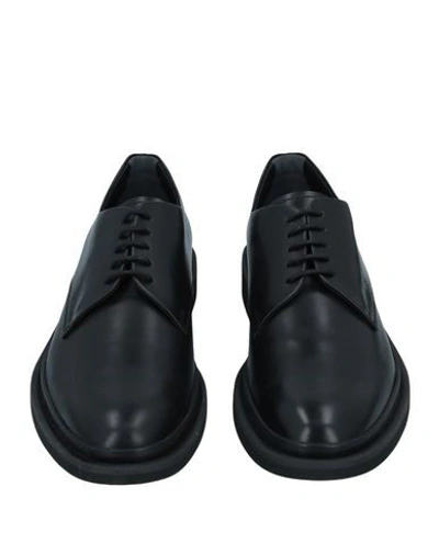 Shop Tod's Man Lace-up Shoes Black Size 6.5 Soft Leather