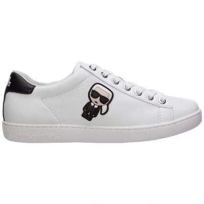 Shop Karl Lagerfeld K/ikonik Kupsole Sneakers In White