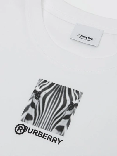 Shop Burberry Montage Pr In White