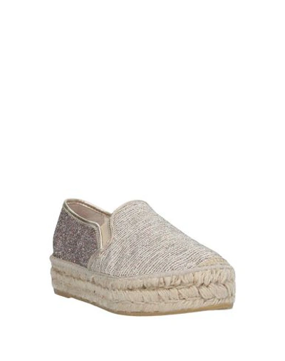 Shop Espadrilles In Beige