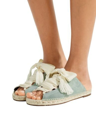 Shop Chloé Sandals In Sky Blue