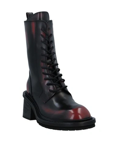 Shop Ann Demeulemeester Ankle Boot In Black
