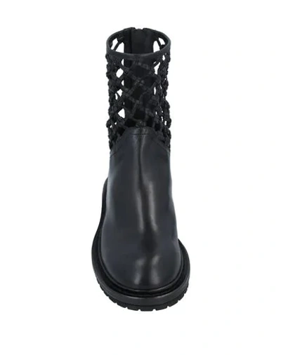 Shop Ann Demeulemeester Ankle Boot In Black