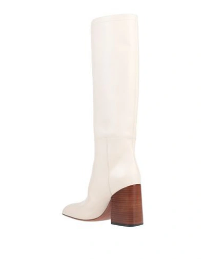 Shop Marni Knee Boots In Ivory