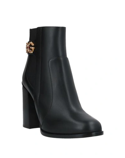 Shop Dolce & Gabbana Woman Ankle Boots Black Size 6 Calfskin