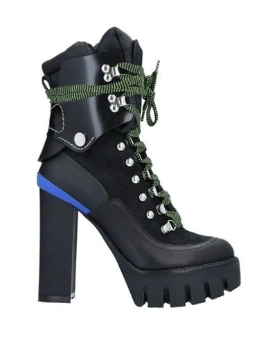 Shop Dsquared2 Ankle Boots In Black