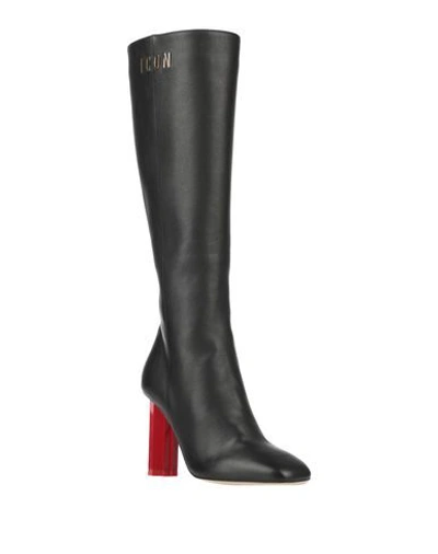 Shop Dsquared2 Knee Boots In Black
