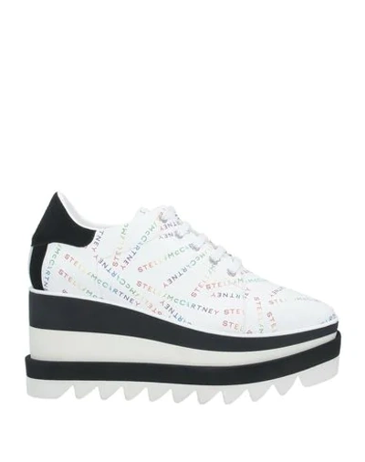 Shop Stella Mccartney Lace-up Shoes In White