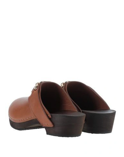 Shop Celine Mules And Clogs In Tan