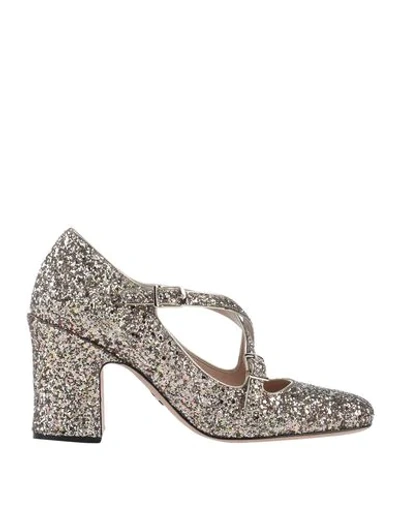 Shop Dior Pump In Gold