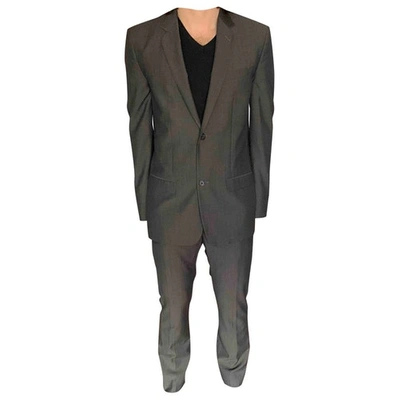 Pre-owned Marc Jacobs Wool Suit In Grey