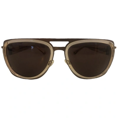 Pre-owned Moncler Beige Sunglasses