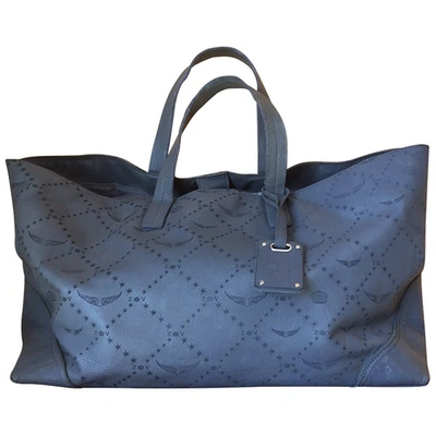 Pre-owned Zadig & Voltaire Grey Leather Handbag