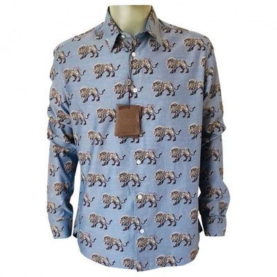 Pre-owned Louis Vuitton Shirt In Blue