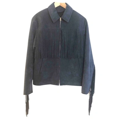 Pre-owned Stella Mccartney Blue Jacket