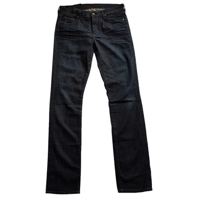 Pre-owned Citizens Of Humanity Slim Jean In Blue