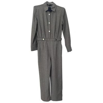 Pre-owned Maje Fall Winter 2019 Grey Wool Jumpsuit