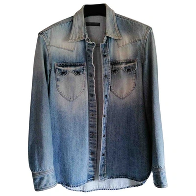 Pre-owned Bally Grey Denim - Jeans Jacket