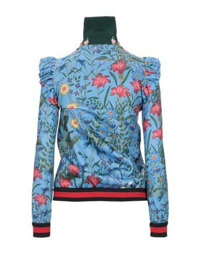 Shop Gucci Sweatshirt In Azure