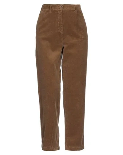 Shop Aspesi Pants In Brown
