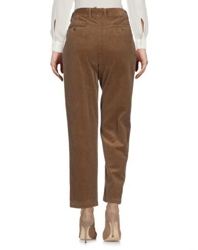 Shop Aspesi Pants In Brown