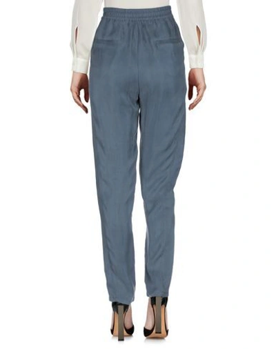 Shop American Vintage Casual Pants In Slate Blue
