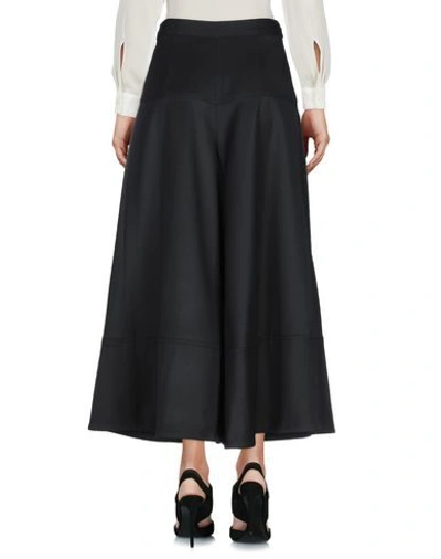 Shop Alexander Mcqueen Cropped Pants & Culottes In Black