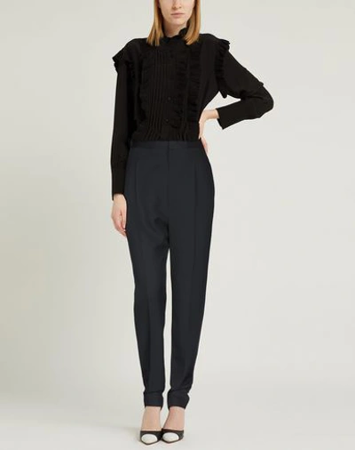 Shop Haider Ackermann Woman Pants Black Size 6 Virgin Wool, Acetate, Rayon