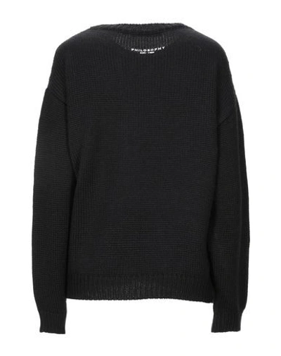 Shop Philosophy Di Lorenzo Serafini Sweater In Black