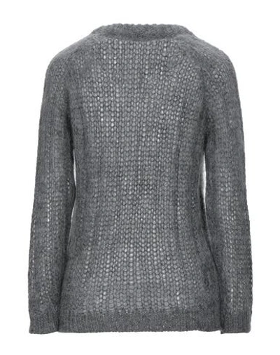 Shop Prada Sweater In Lead