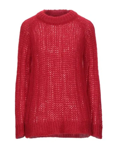 Shop Prada Sweater In Red