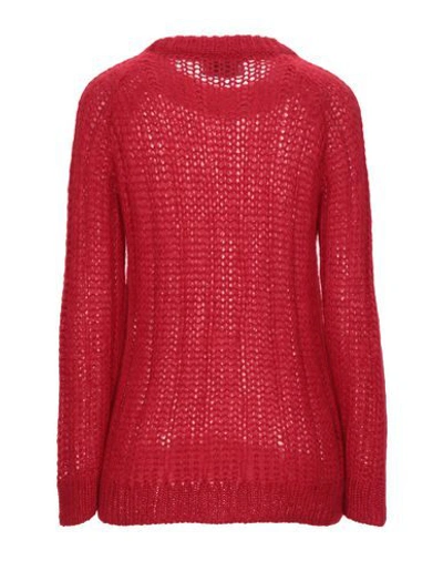 Shop Prada Sweater In Red