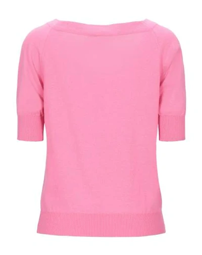 Shop Boutique Moschino Sweaters In Pink