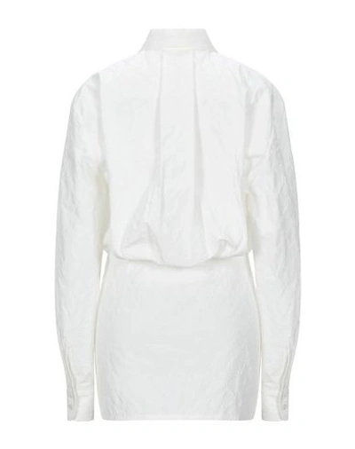 Shop Attico Short Dresses In White