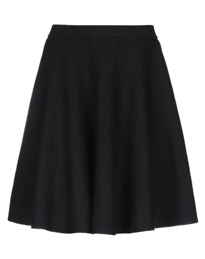 Shop Moschino Woman Midi Skirt Black Size 6 Virgin Wool