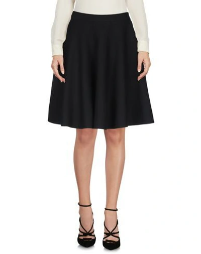 Shop Moschino Woman Midi Skirt Black Size 6 Virgin Wool