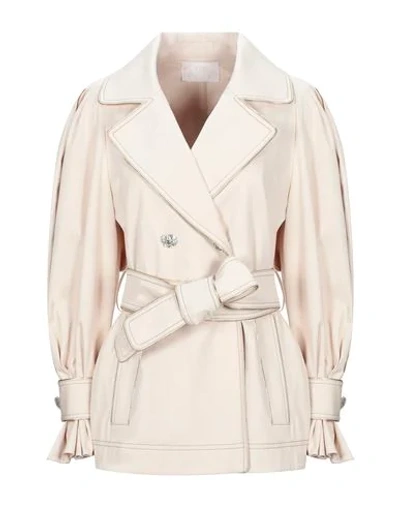 Shop Peter Pilotto Full-length Jacket In Ivory