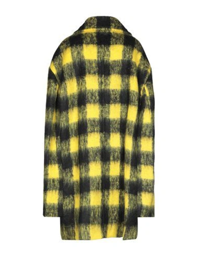 Shop Maison Margiela Cape In Yellow