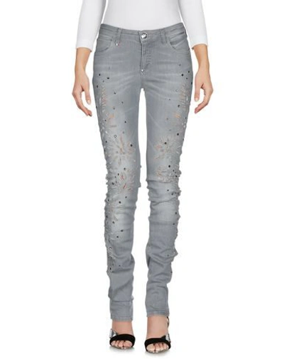 Shop Philipp Plein Jeans In Grey