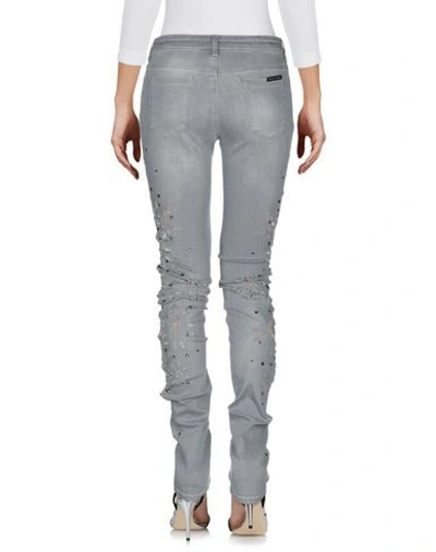 Shop Philipp Plein Jeans In Grey