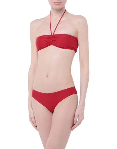 Shop Gucci Bikini In Red