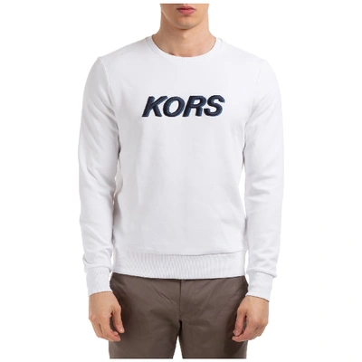 Shop Michael Kors Men's Sweatshirt Sweat In White