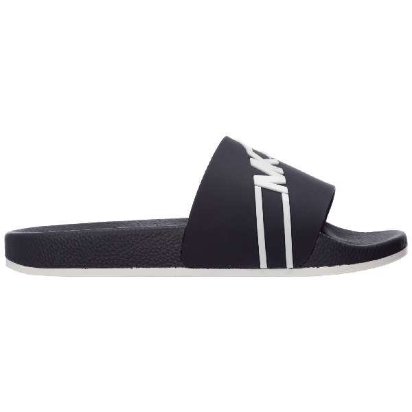 michael kors black slippers