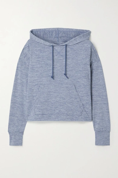 Shop Nike Yoga Dri-fit Hoodie In Blue