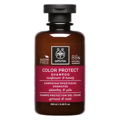 Shop Apivita Holistic Hair Care Color Protect Shampoo - Sunflower & Honey 250ml