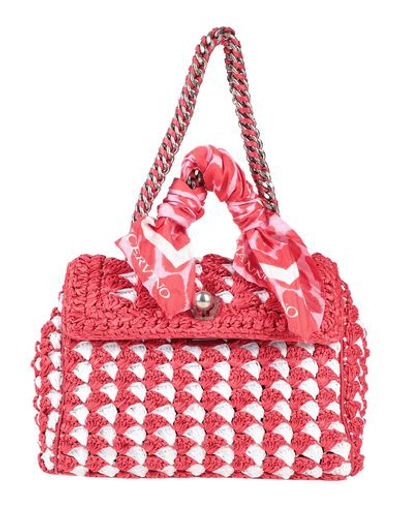 Shop Ermanno Scervino Handbags In Red