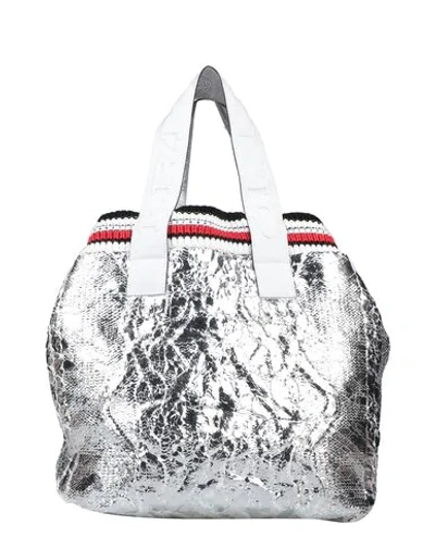 Shop Ermanno Scervino Handbags In Silver