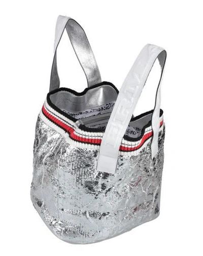 Shop Ermanno Scervino Handbags In Silver