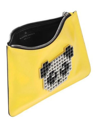 Shop Les Petits Joueurs Handbags In Yellow